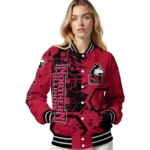 customized-northern-illinois-huskies-hexagon-cluster-red-black-varsity-jacket-best-selling.webp