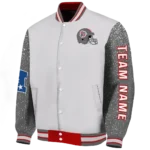 customized-ohio-state-buckeyes-speckled-arms-scarlet-gray-varsity-jacket-best-selling.webp