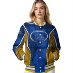 customized pittsburgh panthers power plate royal blue varsity jacket best selling.webp