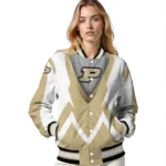 customized-purdue-boilermakers-v-stripes-gold-white-varsity-jacket-best-selling.webp