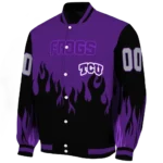 customized-tcu-horned-frogs-flame-border-purple-black-varsity-jacket-best-selling.webp