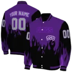 customized-tcu-horned-frogs-flame-border-purple-black-varsity-jacket-best-selling.webp
