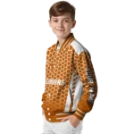 customized-texas-longhorns-hexagon-grid-orange-varsity-jacket-best-selling.webp