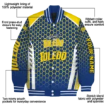 customized-toledo-rockets-hexagon-grid-blue-varsity-jacket-best-selling.webp