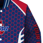 customized-tulsa-golden-hurricane-hexagon-grid-blue-varsity-jacket-best-selling.webp