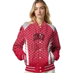 customized-unlv-rebels-hexagon-grid-red-varsity-jacket-best-selling.webp