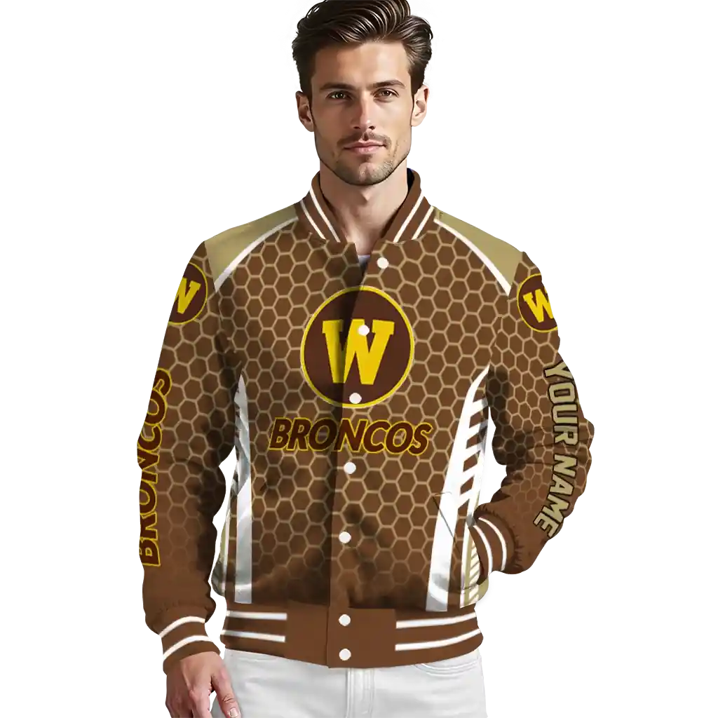 customized-western-michigan-broncos-hexagon-grid-brown-varsity-jacket-high-quality.webp blank