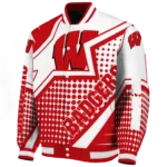 customized-wisconsin-badgers-star-burst-red-varsity-jacket-best-selling.webp