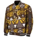 customized-wyoming-cowboys-pyramid-shapes-brown-varsity-jacket-best-selling.webp