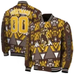 customized-wyoming-cowboys-pyramid-shapes-brown-varsity-jacket-best-selling.webp
