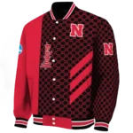 nebraska-cornhuskers-triple-side-stripes-red-black-varsity-jacket-best-selling.webp