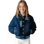 old dominion monarchs triple side stripes blue black varsity jacket best selling.webp