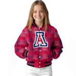 personalized-arizona-wildcats-bolt-stripe-red-varsity-jacket-best-selling.webp