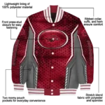 personalized-arkansas-razorbacks-power-plate-red-varsity-jacket-best-selling.webp