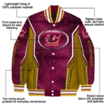 personalized-central-michigan-chippewas-power-plate-maroon-varsity-jacket-best-selling.webp