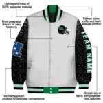 personalized-north-texas-mean-green-speckled-arms-green-gray-varsity-jacket-best-selling.webp