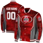 personalized-ohio-state-buckeyes-power-plate-scarlet-varsity-jacket-best-selling.webp
