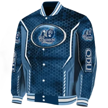 Old Dominion Monarchs Jacket - Personalized Power Plate Blue Deluxe