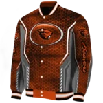 personalized-oregon-state-beavers-power-plate-orange-varsity-jacket-best-selling.webp