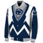 personalized-penn-state-nittany-lions-v-stripes-blue-white-varsity-jacket-best-selling.webp