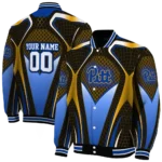 personalized pittsburgh panthers mesh chest gold black varsity jacket best selling.webp