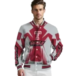personalized-temple-owls-spider-mark-red-silver-varsity-jacket-best-selling.webp