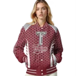 personalized-troy-trojans-hexagon-grid-red-varsity-jacket-best-selling.webp