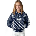personalized-uconn-huskies-chevron-angles-blue-varsity-jacket-best-selling.webp