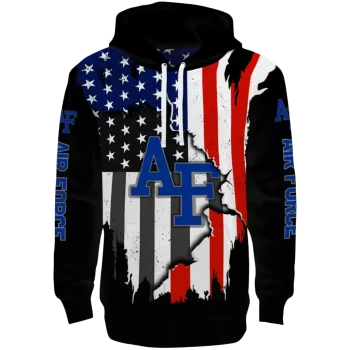 air force falcons american pride black hoodie best selling