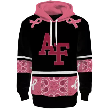 air force falcons awareness ribbon black pink hoodie best selling