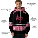 air force falcons awareness ribbon black pink hoodie best selling