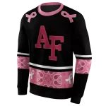 air force falcons awareness ribbon black pink hoodie best selling