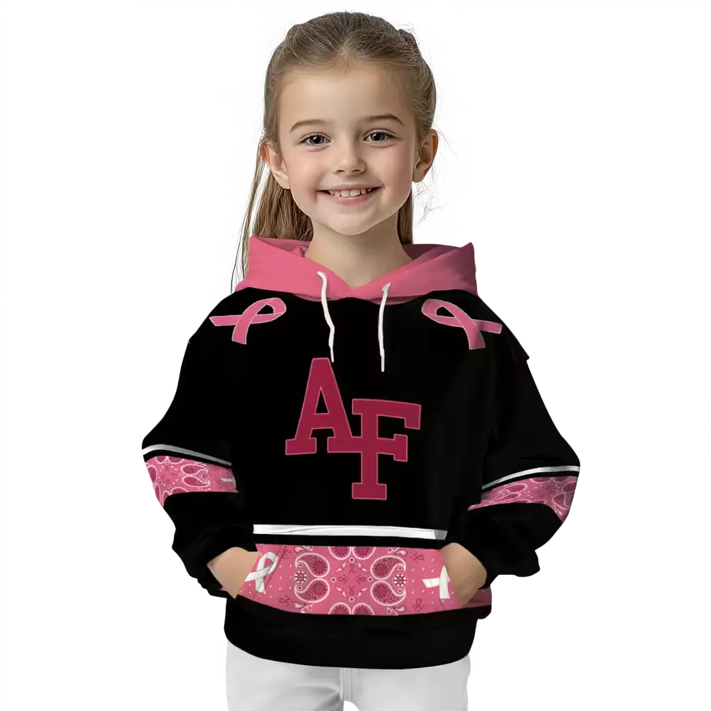 air force falcons awareness ribbon black pink hoodie top rated air force falcons awareness ribbon black pink hoodie top rated