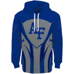 air force falcons concentric lines blue black hoodie best selling