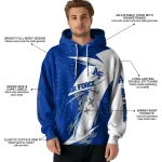 air force falcons dynamic slash blue white hoodie best selling