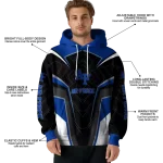 air force falcons futuristic pattern blue black hoodie best selling