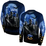 air force falcons halloween vibes blue black hoodie best selling