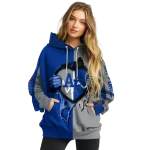 air force falcons heartbeat graphic blue hoodie best selling