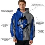 air force falcons heartbeat graphic blue hoodie best selling