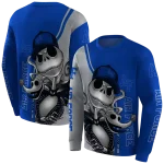 air force falcons jack skellington blue hoodie best selling