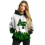 air force falcons lucky motif white green hoodie best selling