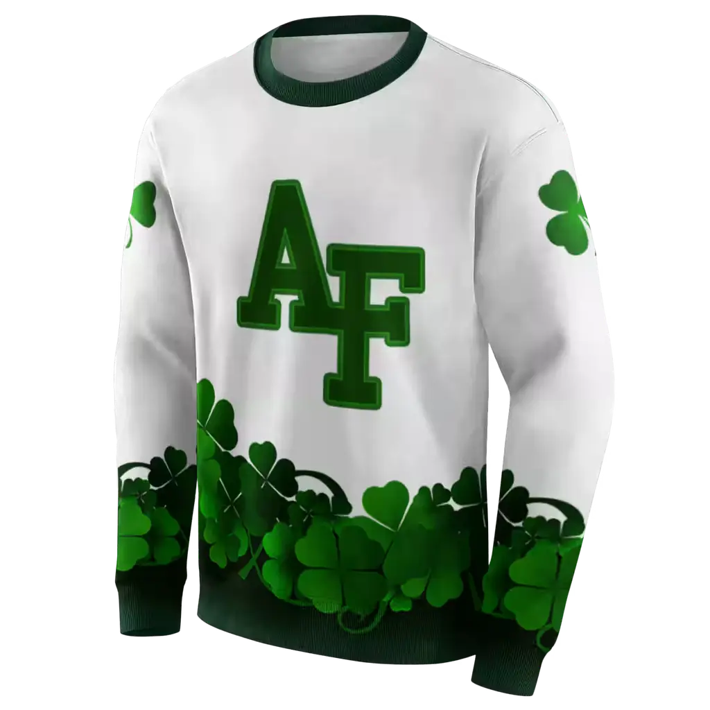 air force falcons lucky motif white green hoodie new arrival air force falcons lucky motif white green hoodie new arrival