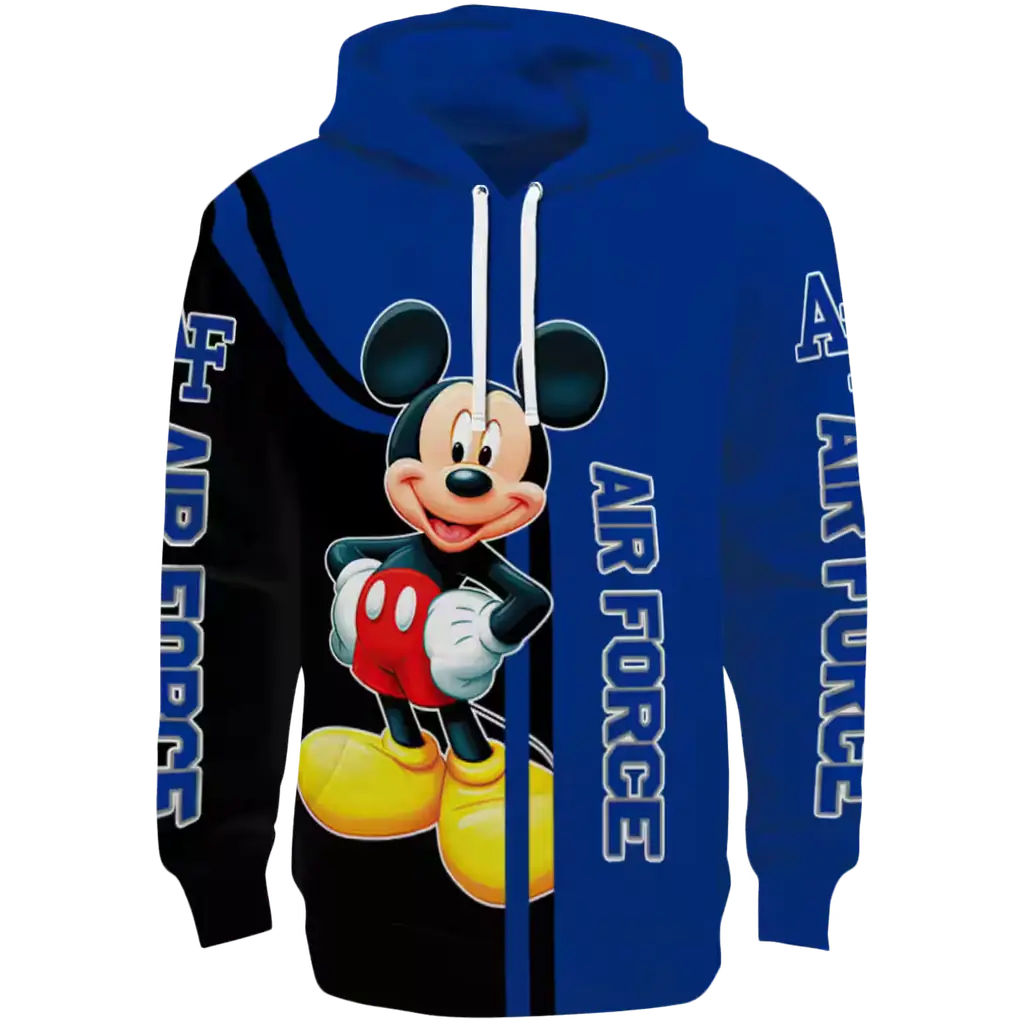 air force falcons mickey mouse blue black hoodie best selling air force falcons mickey mouse blue black hoodie best selling