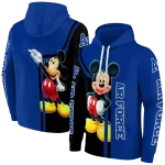 air force falcons mickey mouse blue black hoodie best selling