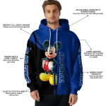 air force falcons mickey mouse blue black hoodie best selling