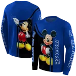 air force falcons mickey mouse blue black hoodie best selling