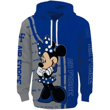 air force falcons minnie mouse blue hoodie best selling