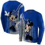 air force falcons minnie mouse blue hoodie best selling