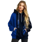 air force falcons monogram pattern blue hoodie best selling