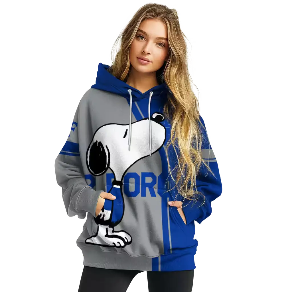 air force falcons playful snoopy blue hoodie high quality air force falcons playful snoopy blue hoodie high quality